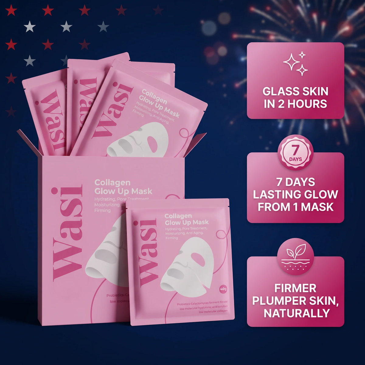 Collagen Glow Up Mask 2.0 (goda)