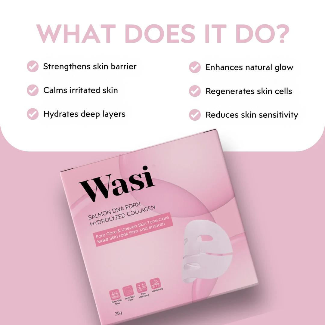 Salmon Pink PDRN Collagen Mask