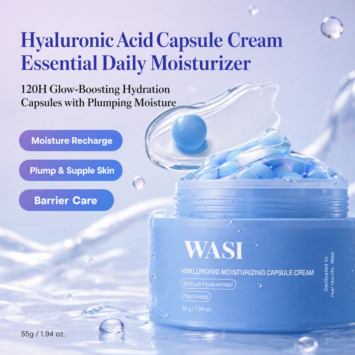 Hyaluronic Moisturizing Capsule Cream